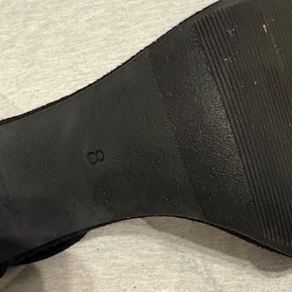 Old Navy Black Ankle Strap Heels - Picture 3 of 7